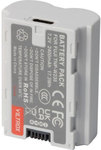 Viltrox Tnp-w235 2400mAh Akku Typ-C Schnellladung Kompatibel mit Fujifilm