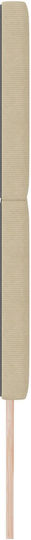 vidaXL Fabric Bed Headboard Light Green and Gray 180x128cm