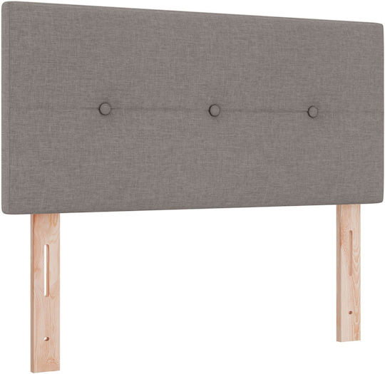 vidaXL Stoff-Kopfkissen für Bett 90x7x88cm