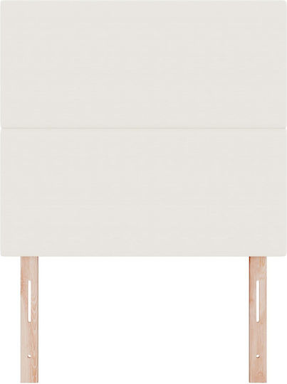 vidaXL Stoff-Kopfstütze für Betten Beigefarbene 80x128cm