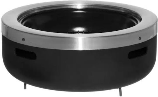 Mustang Inox Grătar cu Cărbuni