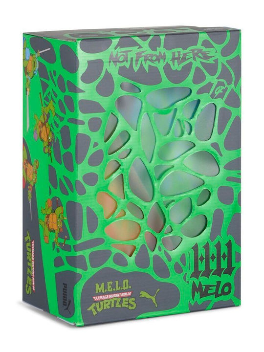 Tmnt Încălțăminte Sport pentru Copii Baschet cu șireturi Verzi