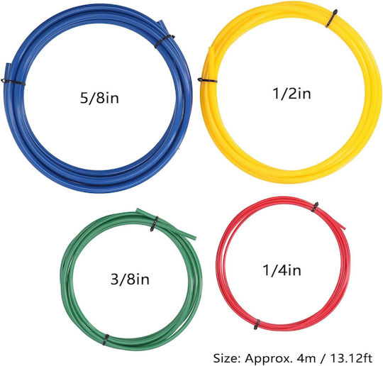 Kupferrohr-Biegeschlauch-Set 1/4 3/8 1/2 5/8 4 Meter Länge Schlauch