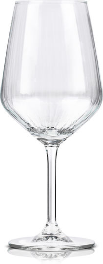 Alpina Appliances Red Wine Glass Set Goblets Glass 500ml 4 Pieces