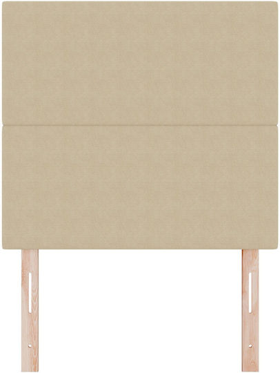vidaXL Fabric Bed Headboard Green Gray 80x128cm