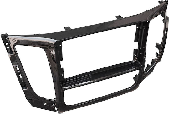 Mitsubishi L200 2015 2019 Climate Car Touchscreen Sound System 9" Inch Android Mounting Frame Fascia Car Radio Panel Dash Factory Type Plastic Frame