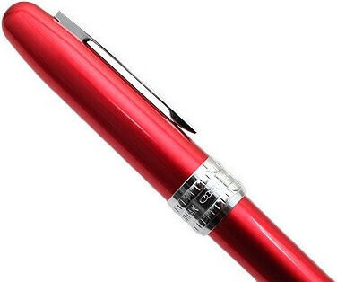 Platinum Plaisir Fountain Pen Fine Aluminum with Black Ink