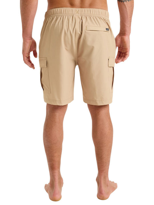 Herrenshorts Cargo Beige