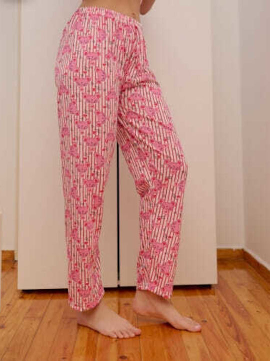 Prive Underwear Sommer Damen Pyjama-Hose Red