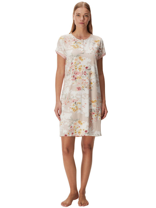 GoldenBay Summer Women's Nightdress Powder