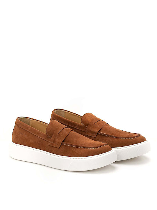 Herren Mokassins in Tabac Braun Farbe