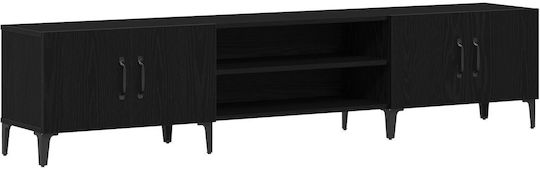 Black Oak TV Stand L180xD31.5xH40cm