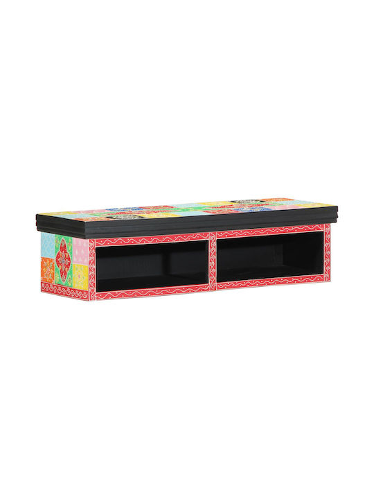 vidaXL TV-Ständer Mehrfarbig M80xT30xH22cm