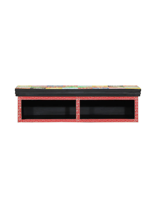 vidaXL TV-Ständer Mehrfarbig M80xT30xH22cm