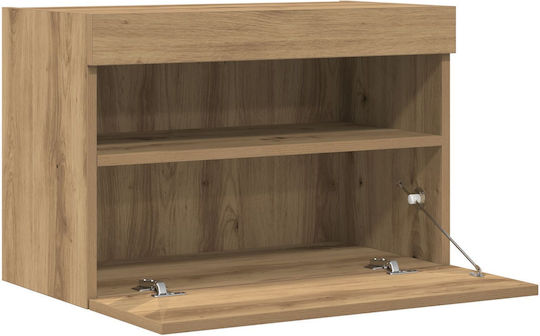 Stand TV Cu Iluminare LED Artisan Oak L60xA30xÎ40cm