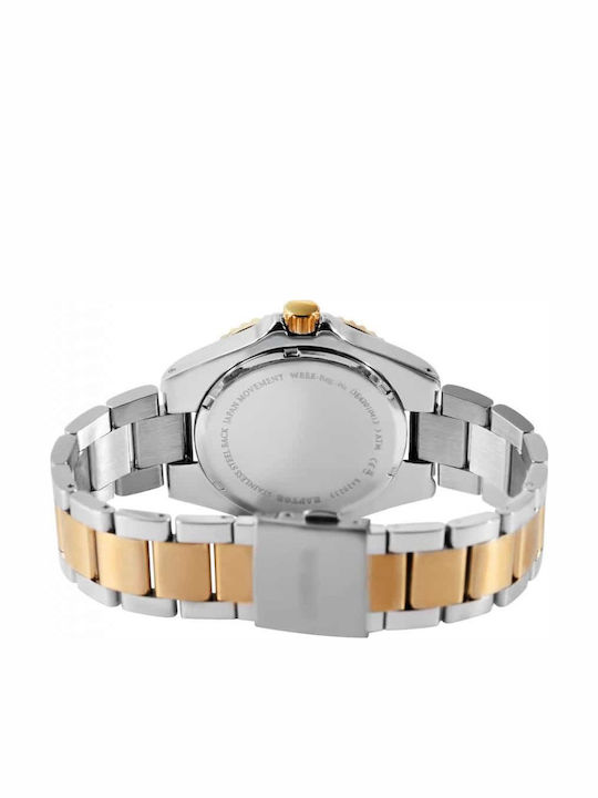 Raptor Men's Watch Battery with Gold Metal Bracelet
