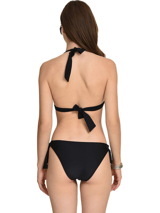 Bikini-Oberteil Mit Polsterung Schwarz