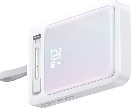 Usams XM Series CD219 MagSafe Power Bank 10000mAh 22.5W με Θύρα USB-C Γαλάζιο