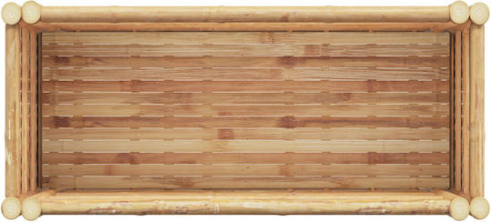 vidaXL Γλάστρα Bamboo Brown 70x35x70εκ.