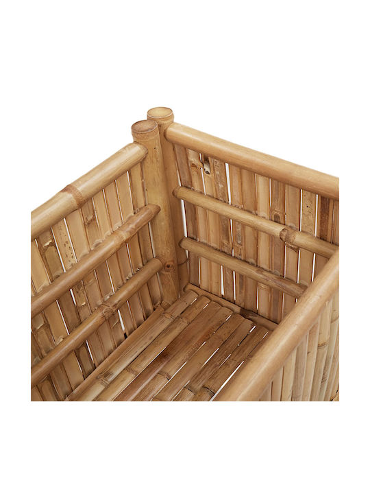 vidaXL Саксия Бамбук Кафяв 70x35x70см.