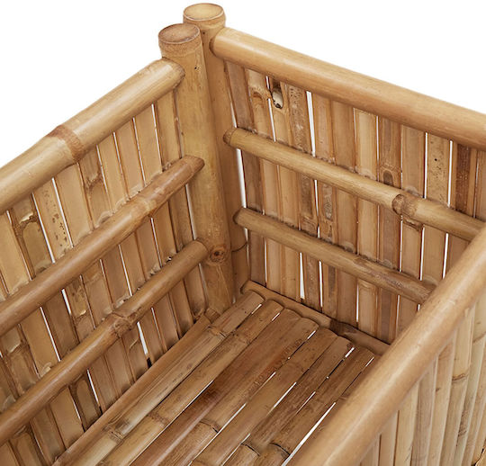 vidaXL Γλάστρα Bamboo Brown 70x35x70εκ.