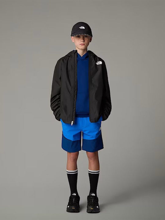 Kids' Sports Jacket with Hood Black