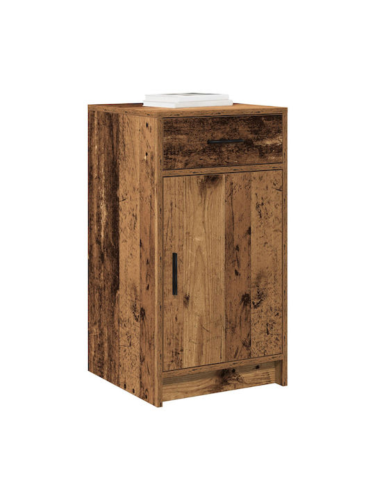 Sideboard Wooden with Drawers Old Wood 40x41x75cm