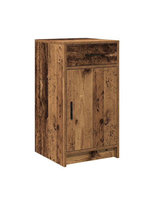 Sideboard Wooden with Drawers Old Wood 40x41x75cm