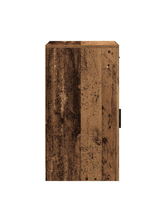 Sideboard Wooden with Drawers Old Wood 40x41x75cm