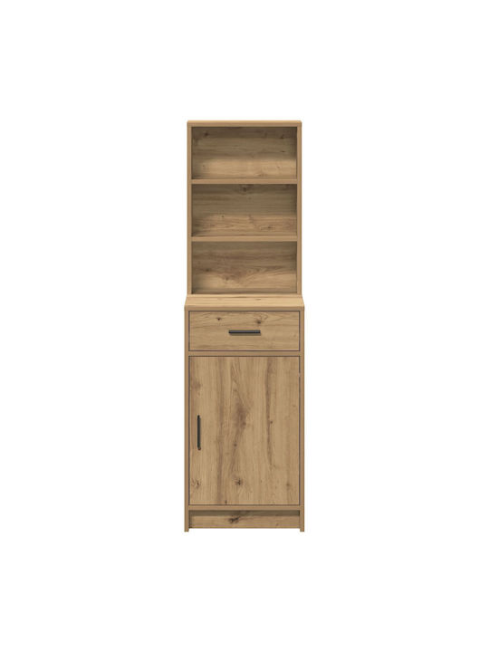 Μπουφές Ξύλινος με Συρτάρια Artisan Oak 40x41x135cm