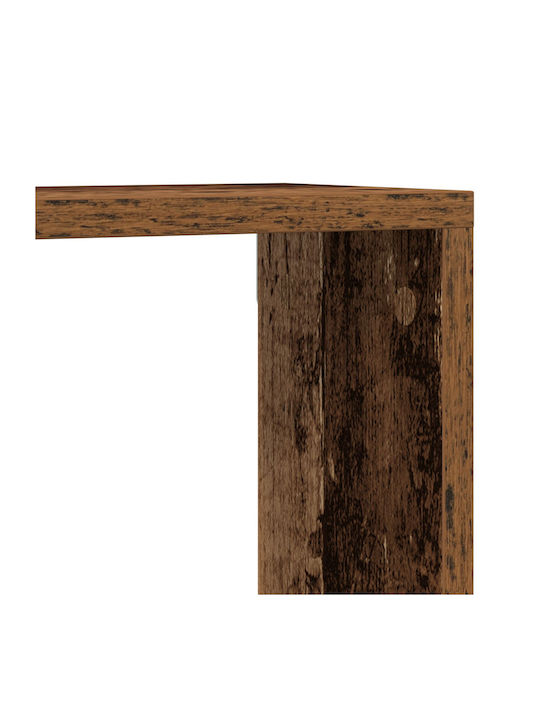 Ράφια Τοίχου Brown (2τμχ) 80x15x26εκ.