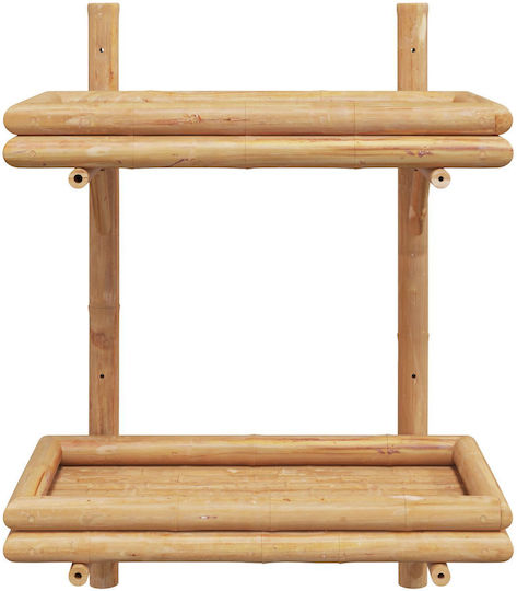 Raft Din Bambus 45x26x60 cm