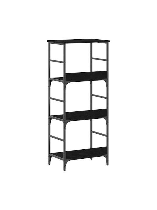 Bibliothek Schwarz Eiche 50x33x117,5cm