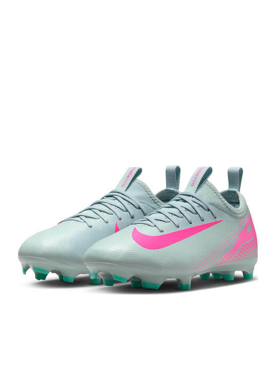 Jr Zoom Vapor 16 Academy Fg FG Kids Soccer Cleats Molded Blue