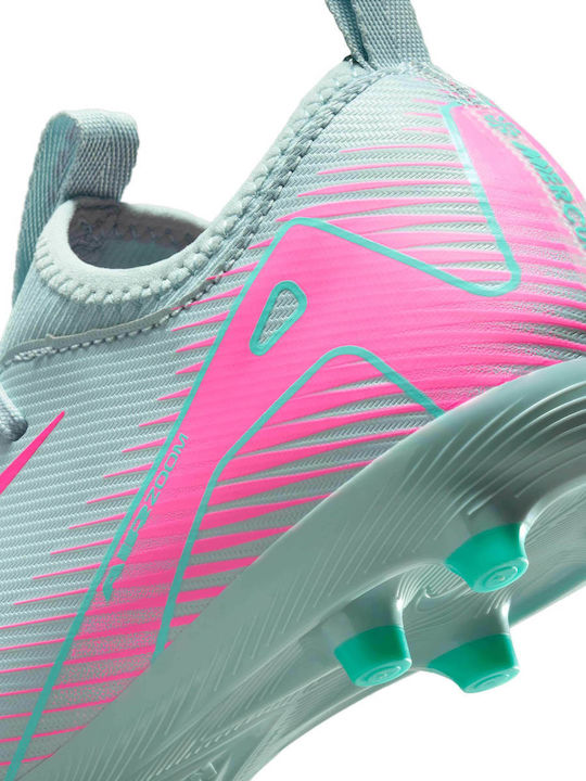 Jr Zoom Vapor 16 Academy Fg FG Kids Soccer Cleats Molded Blue