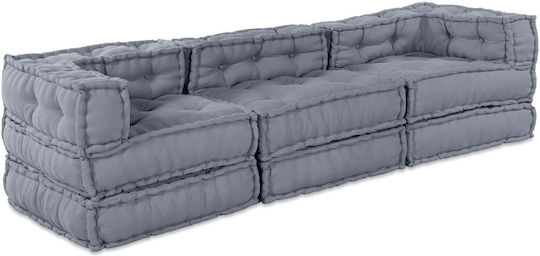 Bean Bag Chair Waterproof Gray 70x70x54cm