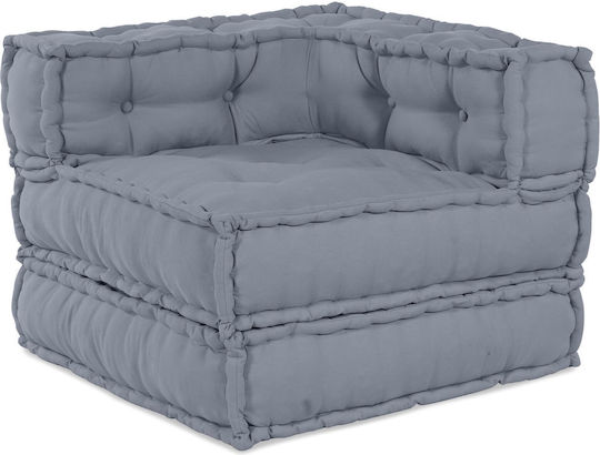 Bean Bag Chair Waterproof Gray 70x70x54cm