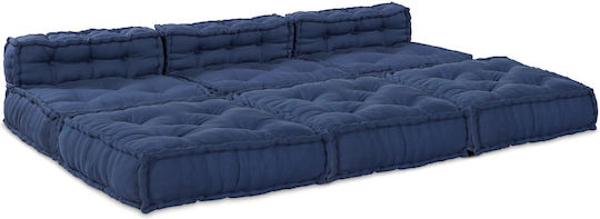 Multifunctional Bean Bag Chair Indigo 70x70x36cm