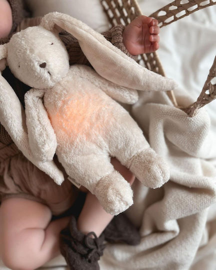 Moonie Animăluț The Humming Bunny din Țesătură Cu senzor de plâns pentru 0++ Luni