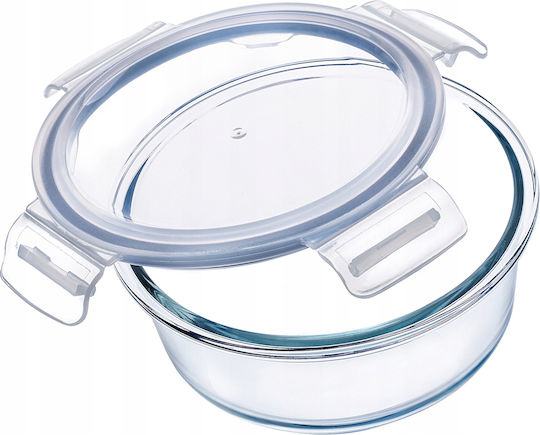 Kadax Cutie pentru Mâncare Sticlă Transparent 620ml 1buc