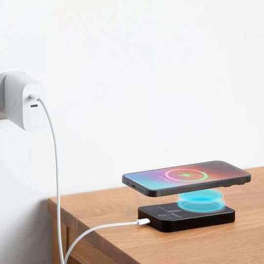 Native Union (Re)Classic MagSafe Power Bank 10000mAh 15W με Θύρα USB-C Power Delivery Μαύρο