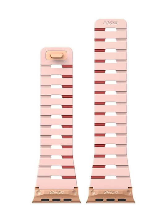 Skinarma Armband Silikon Rosa (Apple Watch 42/41/40 mm, Skinarma)