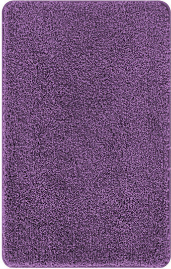 vidaXL Antiderapant Covoraș de Baie Microfibra 4019842 Purple 60x90buc