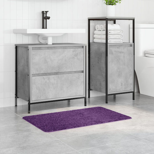 vidaXL Non-Slip Bath Mat 4019832 Purple 50x80cm