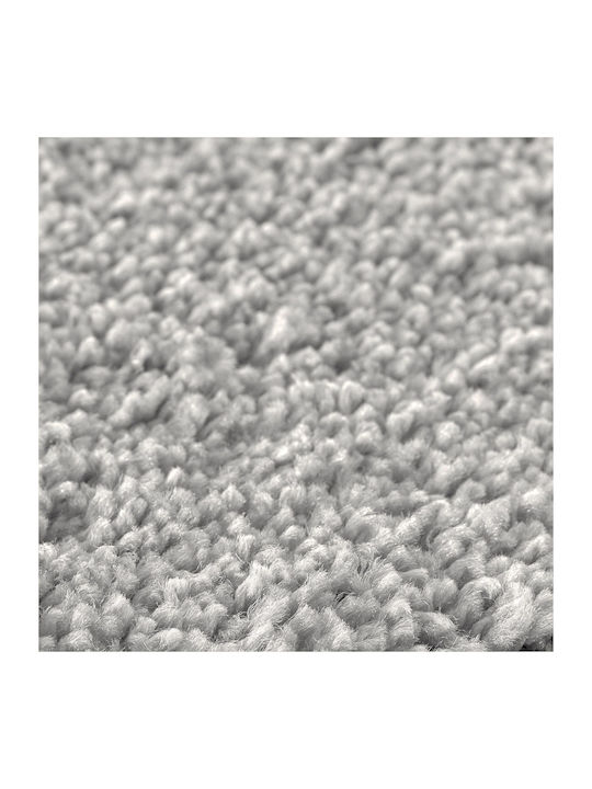 vidaXL Αντιολισθητικό Σετ Πατάκια Μπάνιου Microfiber 4019855 Γκρι 2τμχ
