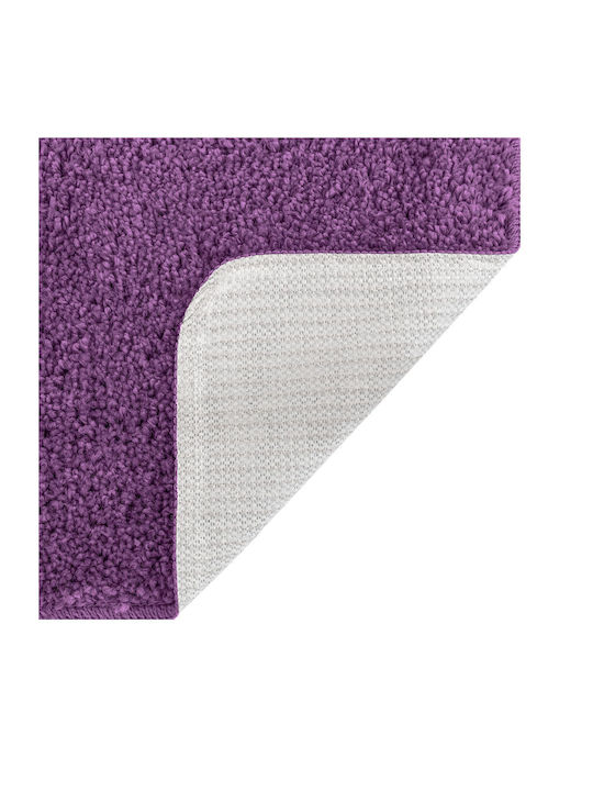 vidaXL Non-Slip Bath Mat 4019832 Purple 50x80cm