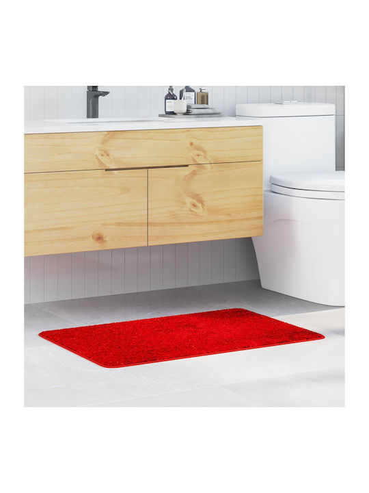 vidaXL Non-Slip Bath Mat 4019838 Red 60x90cm