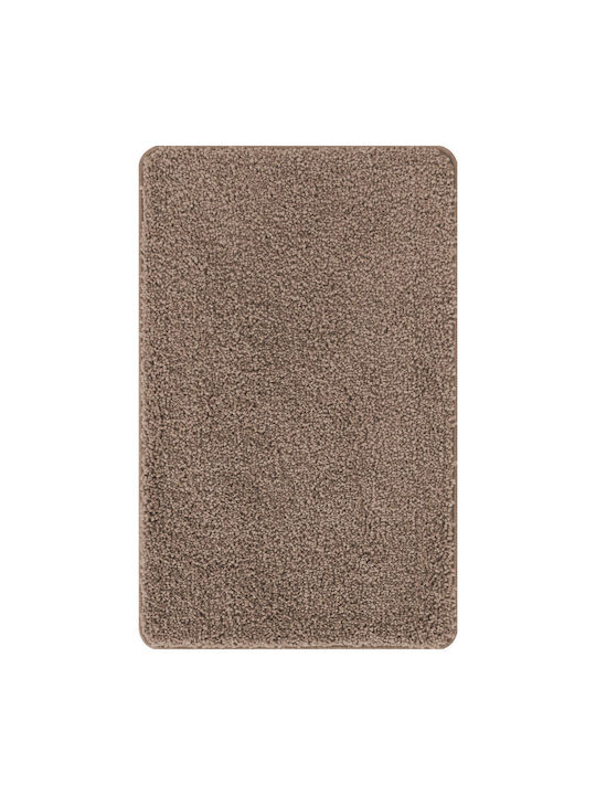 vidaXL Non-Slip Bath Mats Set Cotton 4019857 Coffee 2pcs