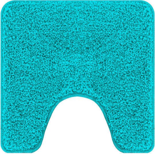 vidaXL Non-Slip Bath Mats Set Microfiber 4019860 Turquoise 2pcs