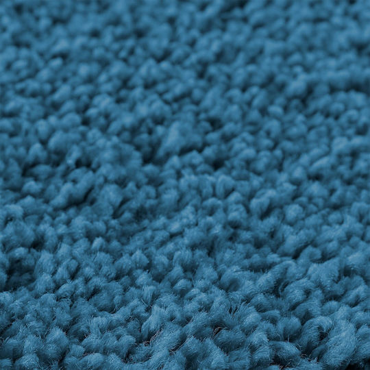vidaXL Non-Slip Bath Mats Set 4019873 Blue 3pcs